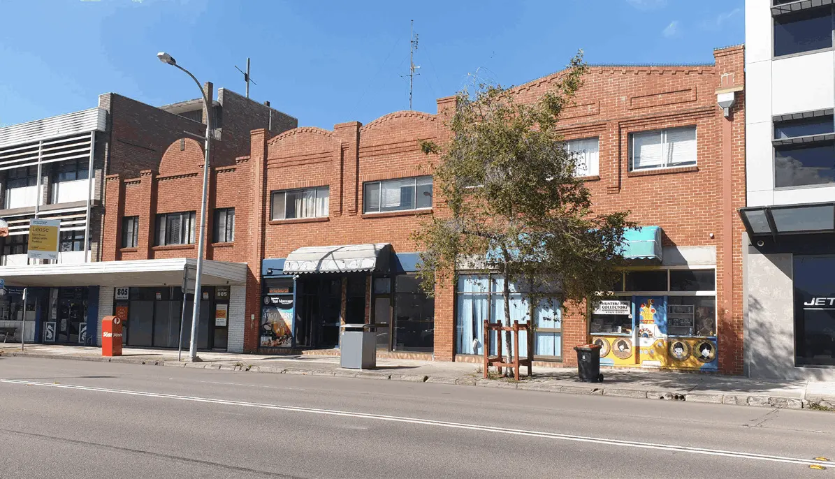 Existing Frontage